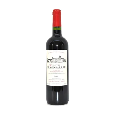 Château Grand Barrail Castillon Côtes de Bordeaux  2016