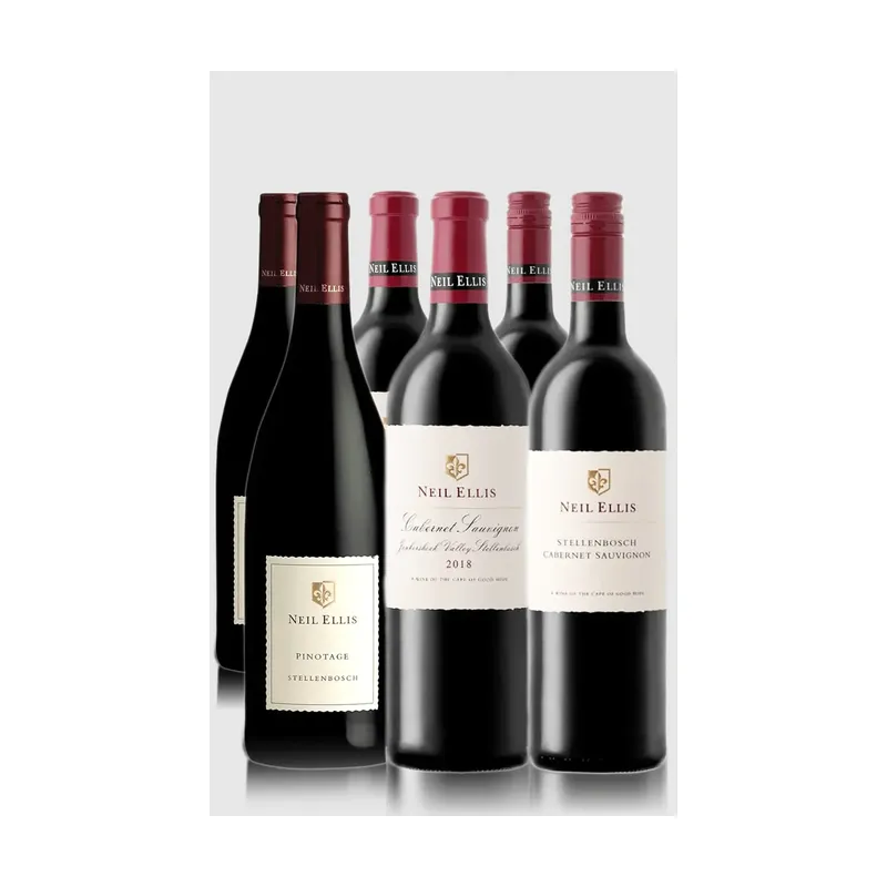 Neil Ellis Jonkershoek Valley & Pinotage Smagekasse  6 Flasker