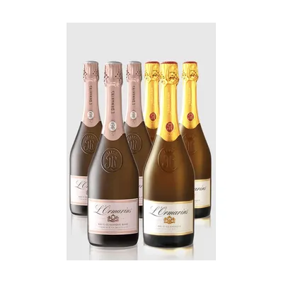 Smagekasse med Anthonij Rupert L'Ormarins Brut Vine  6 Flasker