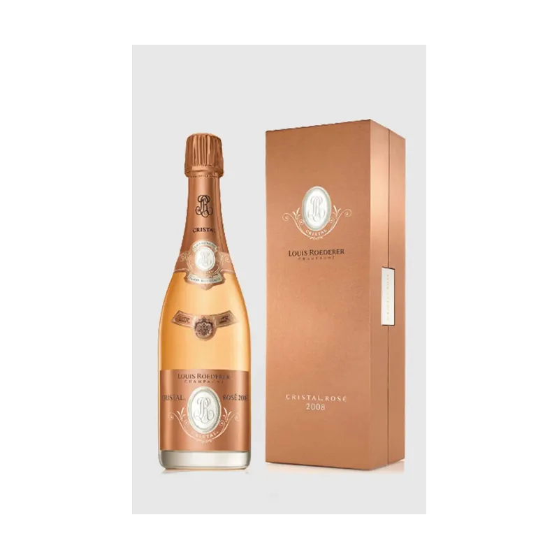 Louis Roederer Cristal Rosé 2008 i gaveæske – Louis Roederer