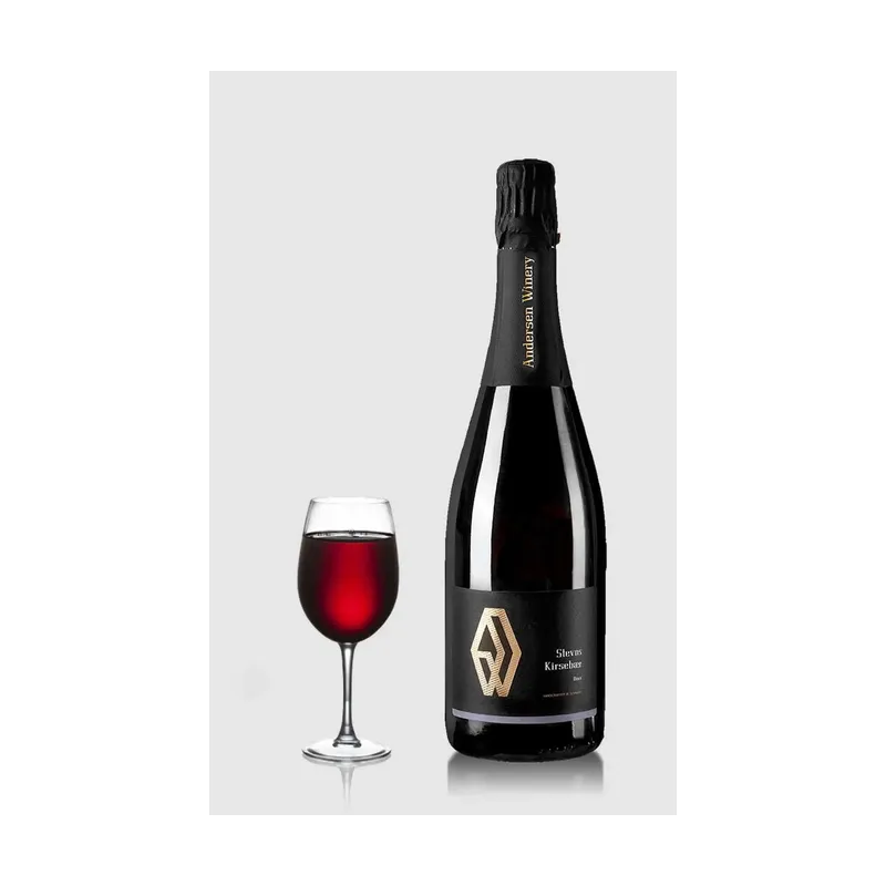 Andersen Winery Stevns mousserende Kirsebærvin 2023 – Andersen Winery