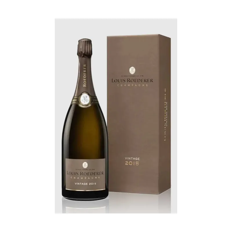 Louis Roederer Vintage 2015 Magnum  Brut Champagne i Gaveæske – Louis Roederer