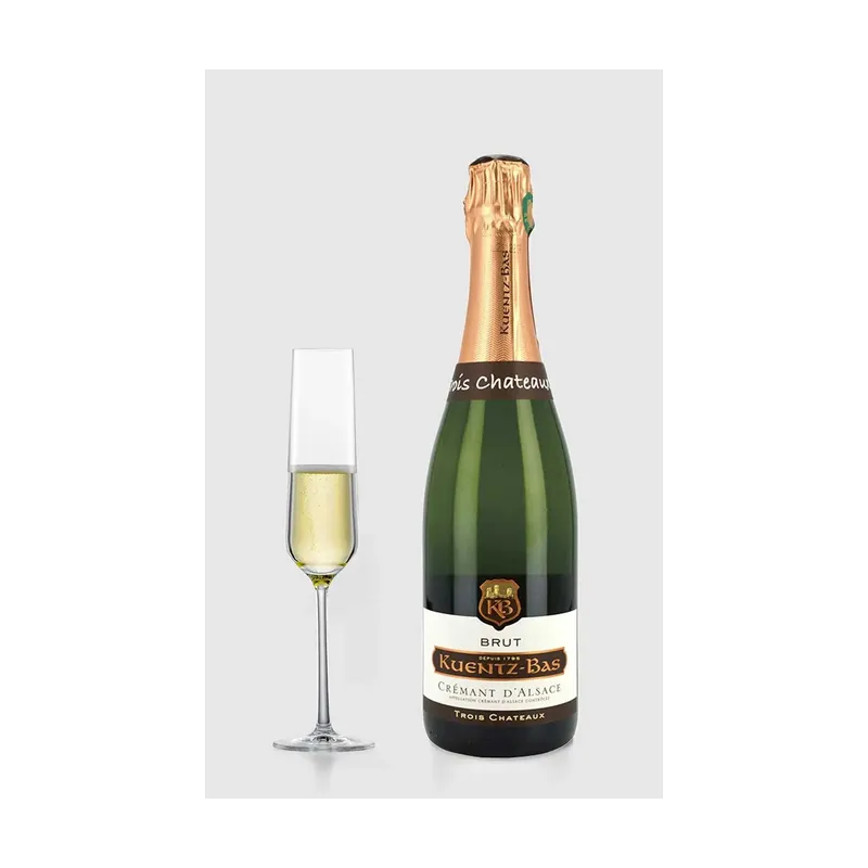Cremant D'Alsace Trois Chateaux, Kuentz-Bas Øko – Kuentz-Bas