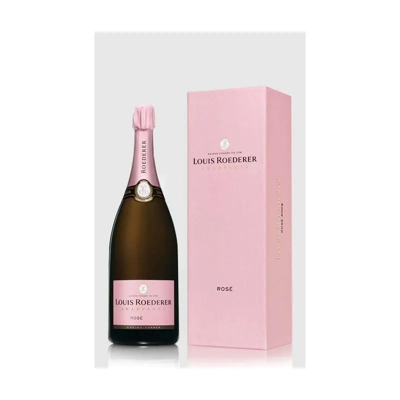 Louis Roederer Brut Rosé Vintage Champagne 2013 MAGNUM i Gaveæske. – Louis Roederer