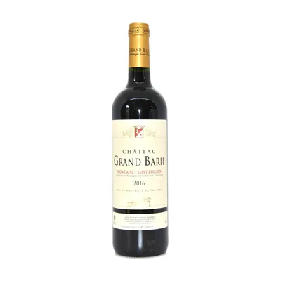 Château Grand Baril, Montagne-Saint-Émilion 2016