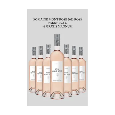 Domaine Mont Rose 2024 Rosé Pakke 6+1 GRATIS MAGNUM – Domaine Montrose