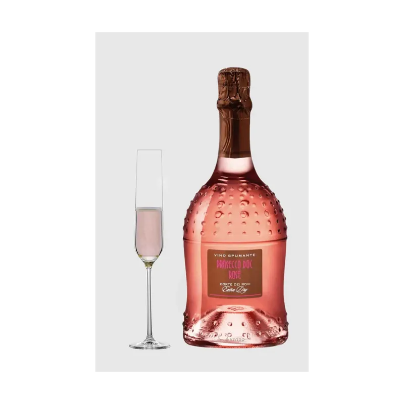 Villa Degli Olmi Corte dei Rovi Prosecco Rose Spumante Extra Dry 2022 – Villa Degli Olmi