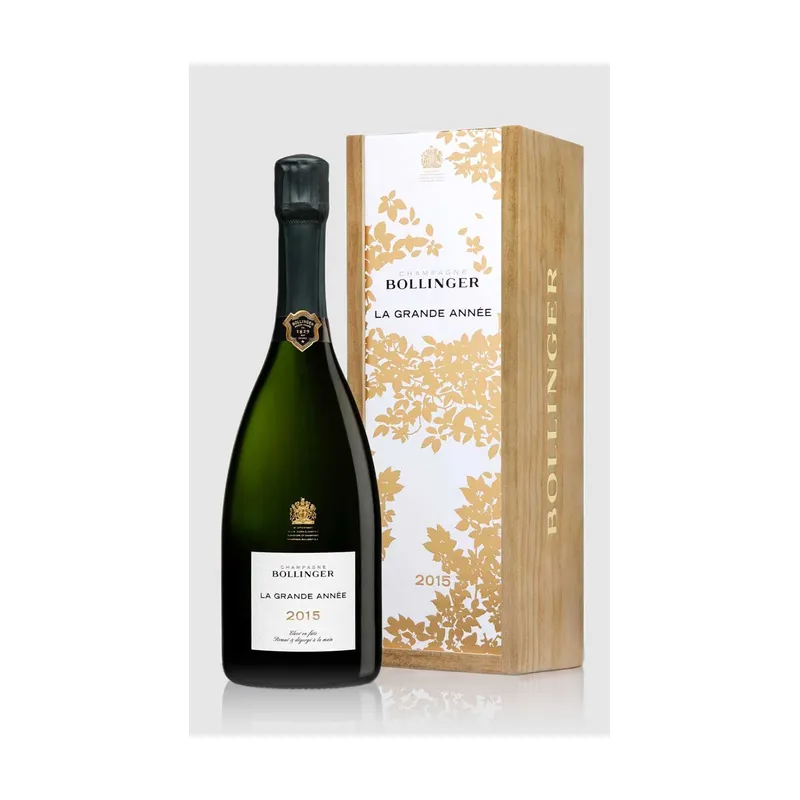 Bollinger Grande Année 2015 i flot trækasse