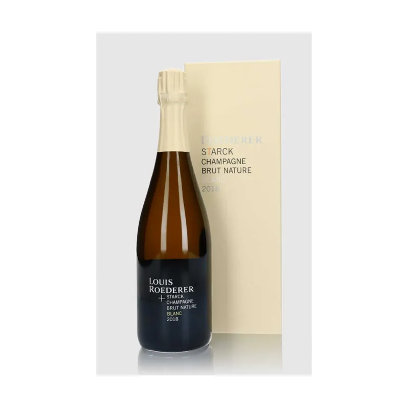 Louis Roederer Brut Nature Deluxe Champagne Philippe Starck 2018
