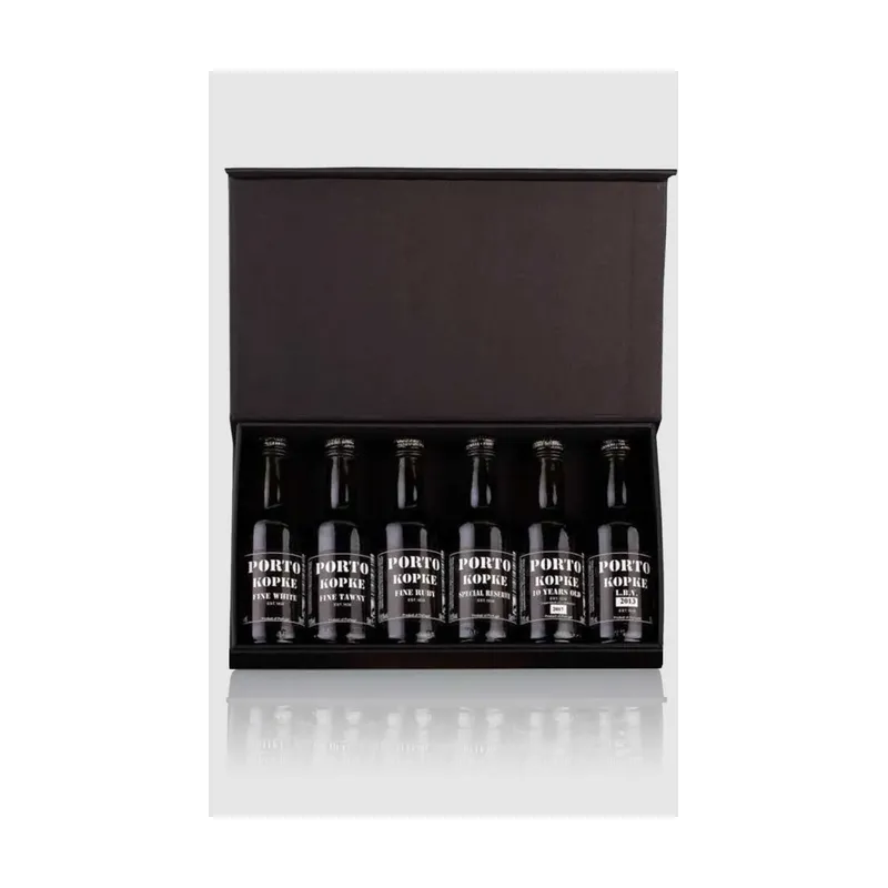 Kopke portvin gavesæt med 6 flasker - 5cl