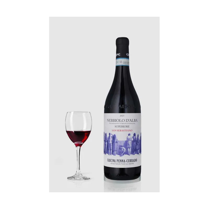 Nebbiolo D'Alba DOC Superiore San Sebastiano Cascina Penna Currado 2023