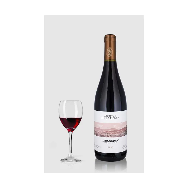 Abbotts & Delaunay Languedoc Rouge AOP Grenache og Syrah 2023