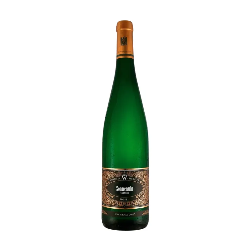 Wehlener Sonnenuhr Riesling Spätlese Süss MG – Weingüter Wegeler