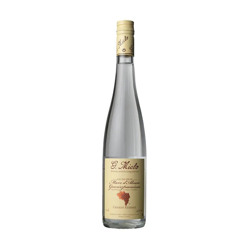 Marc d'Alsace Gewurztraminer Grande Reserve – Miclo Distillateur Liquoriste