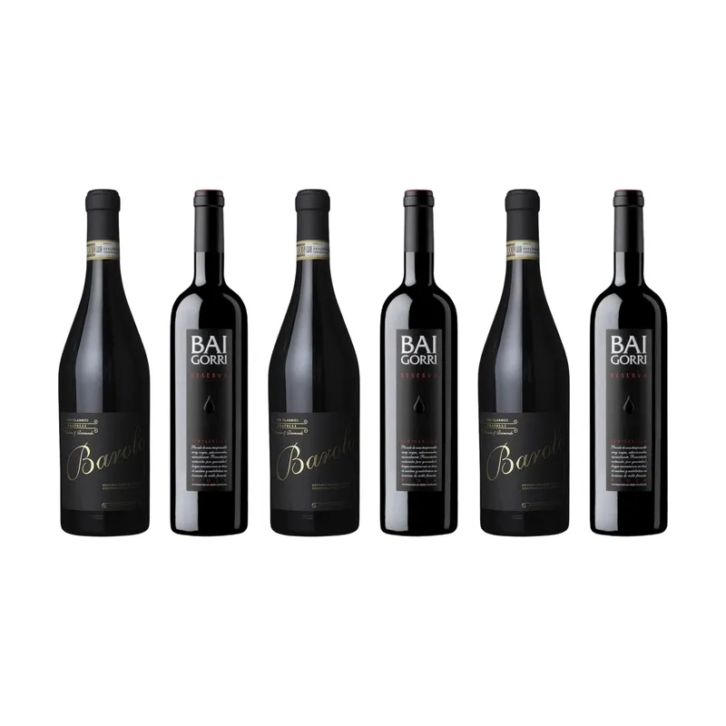 Barolo & Rioja Reserva  3+3 flasker til sæsonens vildtretter