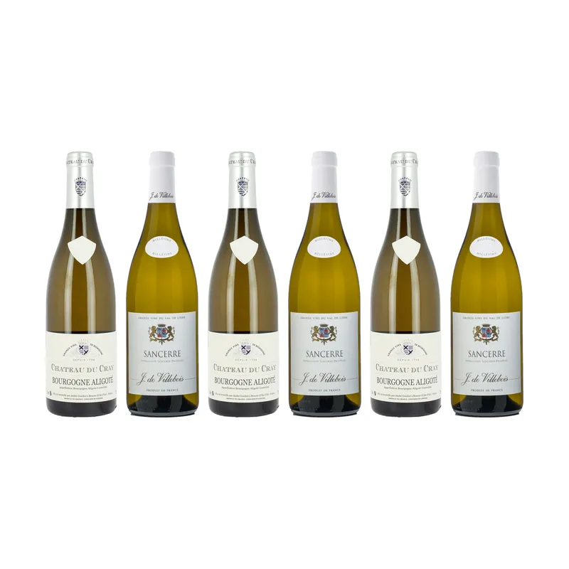 Bourgogne Aligoté & Sancerre  3+3 flasker til fisk & skaldyr