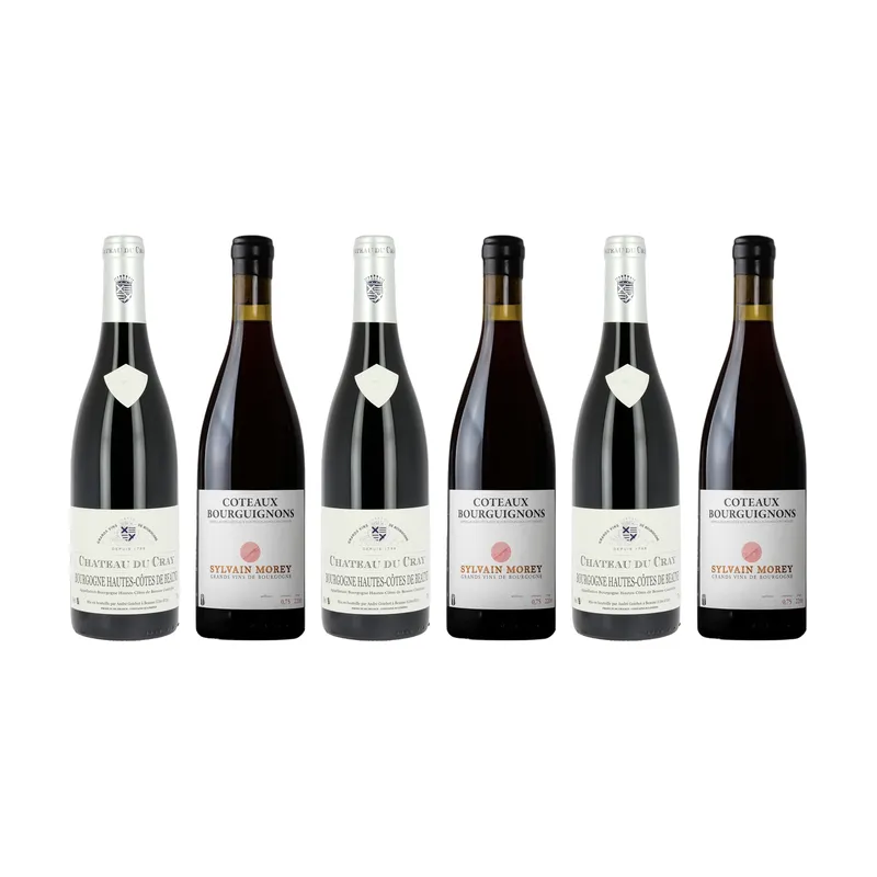 Bourgogne Pinot Noir  3+3 flasker med elegance & dybde