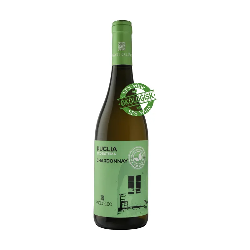 Paolo Leo Ecosistema Chardonnay Hvidvin Økologisk 2025, Puglia Italien