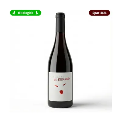 Domaine Le Renard Vaucluse 2023 - Økologisk rødvin, Rhône, Frankrig