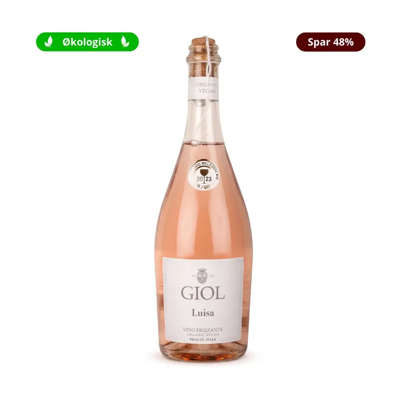 Giol Rosé Frizzante Merlot - Økologisk mousserende rosé, Veneto, Italien
