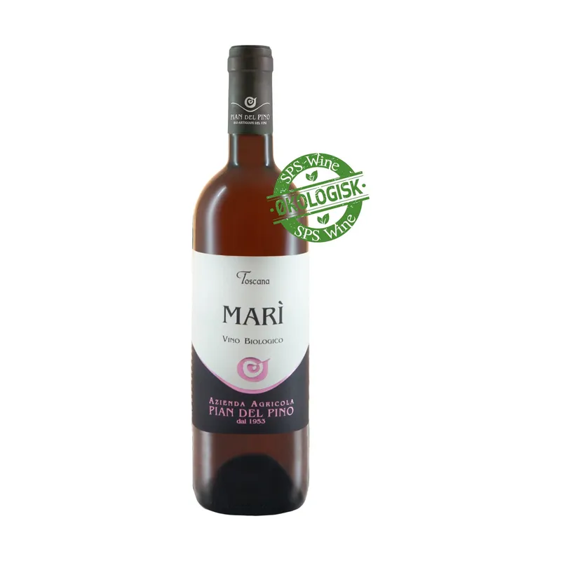 Pian del Pino, Marii, Toscana Italien, Økologisk Rosé Naturvin 2022 Nyhed