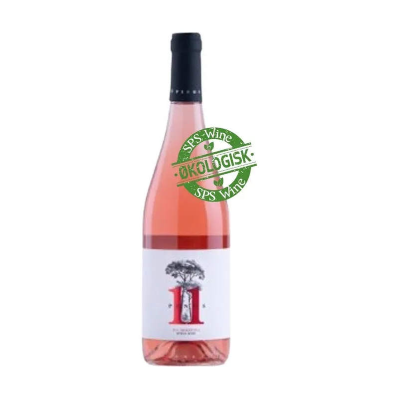 11 Pinos Bobal Rosé, økologisk og vegansk rosévin 2025, Manchuela, Spanien