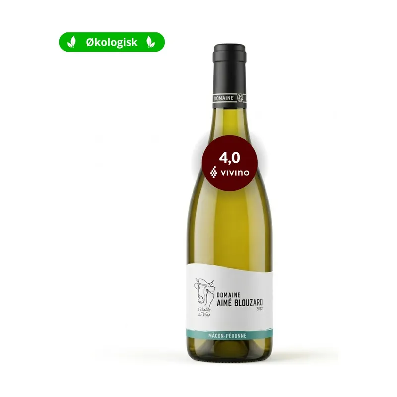 Domaine Aimé Blouzard Mâcon-Péronne Blanc, Økologisk Hvidvin, Mâcon-Péronne, Frankrig