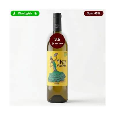 Hoya del Carmen Verdejo 2024 - Økologisk hvidvin, Manchuela, Spanien