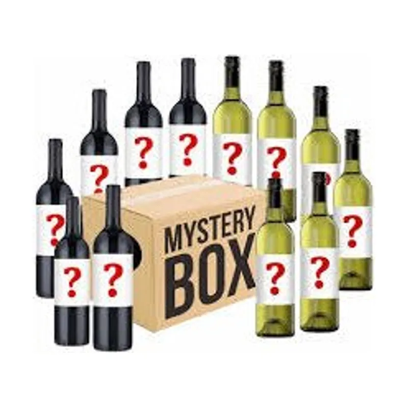 Mysterybox - hele 10 blandede vine - til uhørt lav pris