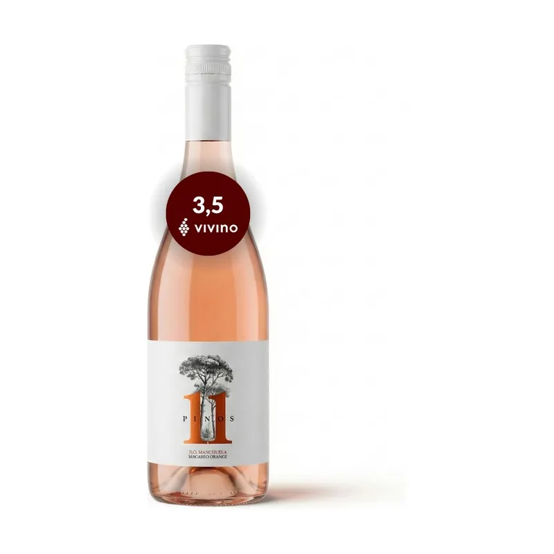 11 Pinos Macabeo, økologisk og vegansk orangevin, 2024, Manchuela, Spanien