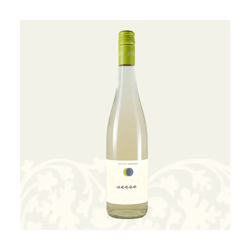Gut Von Beiden Secco Weis, tysk sekt, mousserende, Økologisk, Pfalz Tyskland