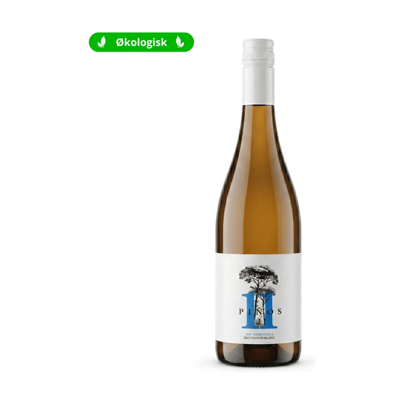 11 Pinos Sauvignon Blanc 2025 - Økologisk hvidvin, Manchuela, Spanien