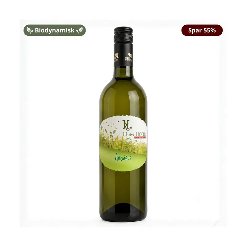 Hofer Amadeus Grüner Veltliner 2025  Biodynamisk hvidvin, Weinviertel, Østrig