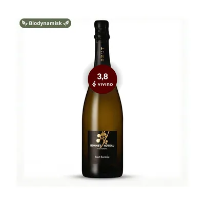 Bonnet Huteau Nuit Boréale Mousserende Loire Frankrig, Biodynamisk – Bonnet Huteau