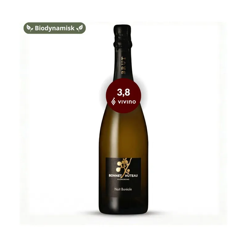 Bonnet Huteau Nuit Boréale Mousserende Loire Frankrig, Biodynamisk