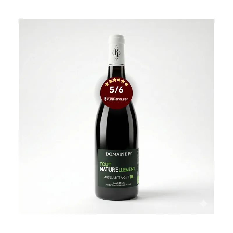 Domaine Py Tout Naturellement 2024, Languedoc Roussillon Frankrig, Rødvin Økologisk Naturvin