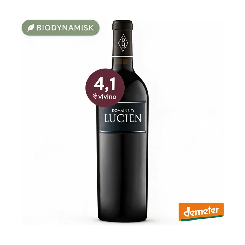 Domaine Py Lucien, økologisk rødvin 2023, Languedoc, Frankrig