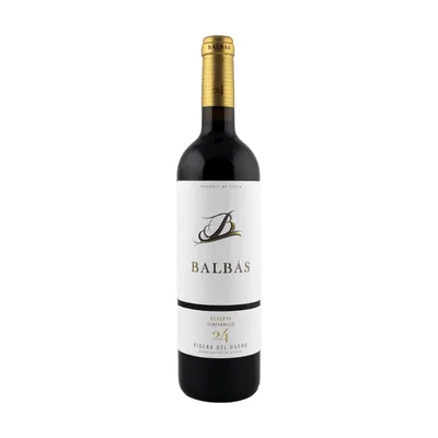 Balbas Ribera del Duero Reserva 2016 75 cl