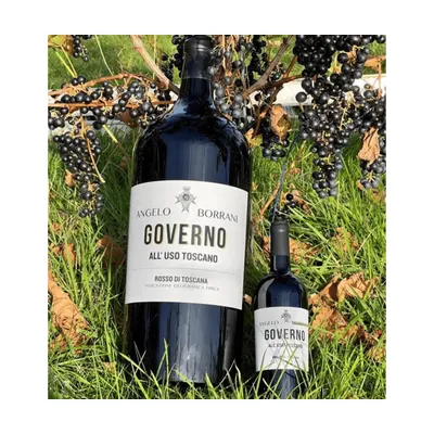 Angelo Borrani Governo All'Uso Toscano Rosso di Toscana 2019 9 liter