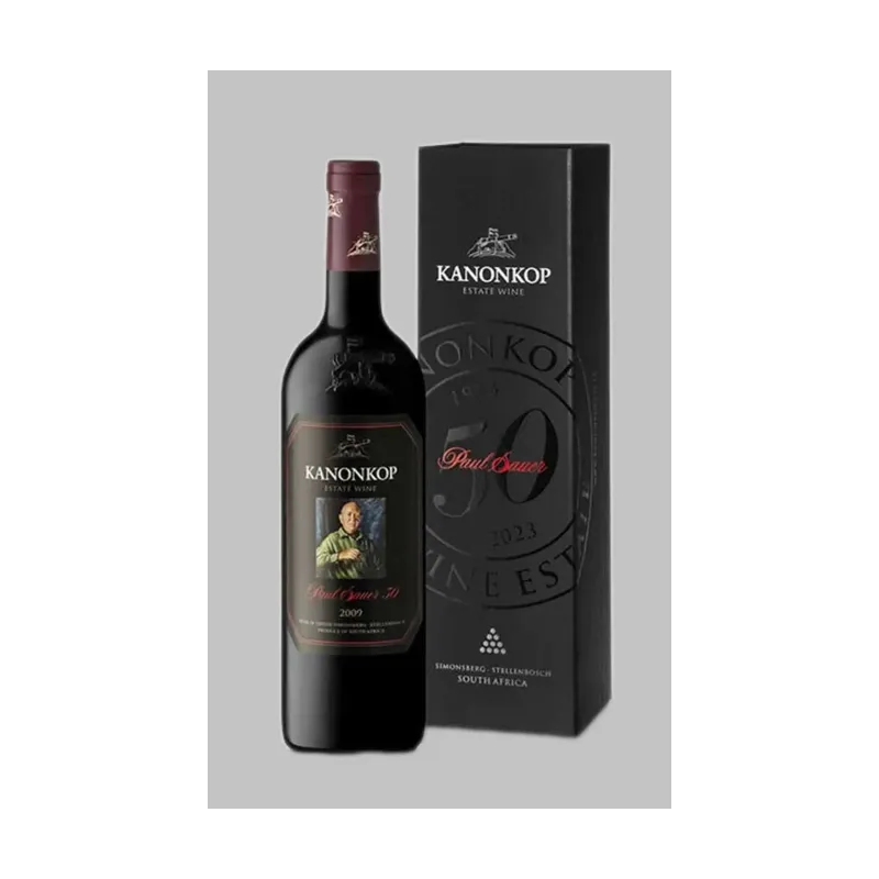 Kanonkop Paul Sauer 50 (2009 vintage) – Kanonkop