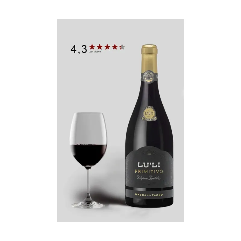 Masca del Tacco Luli Primitivo Limited Edition 2023 – Masca del Tacco